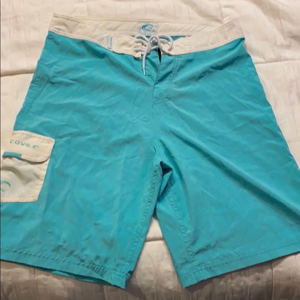 Men’s Teal Cove bathing suit